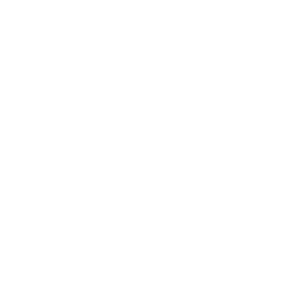 A simple, white icon of two figures below a glowing star.